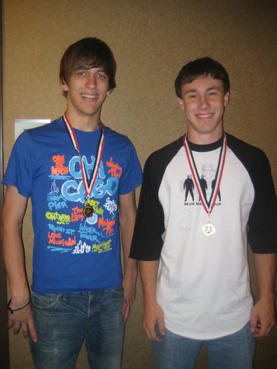 DJ Crawley-Smith and Erik Muckey at the 2010 National FCCLA Conference in Chicago, IL.