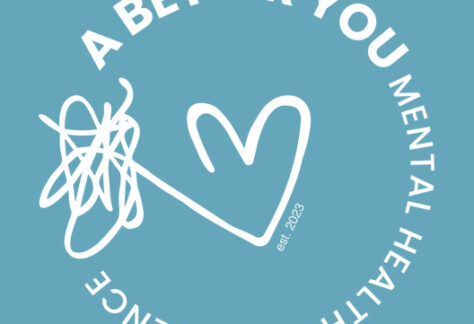 A Better Your Mental Health Conference logo. A scribble of a line turns into a heart.
